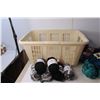 Image 3 : Lot of Yarn & Laundry Basket