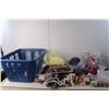 Image 1 : Lot of Yarn & Laundry Basket
