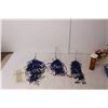 Image 3 : Christmas Lot- Santa & Reindeer Figurine, Tree Decorations, Head Pins