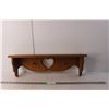 Image 1 : Wood Coat Hanger Shelf
