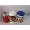 Image 2 : Glass Beverage Dispenser, Halloween Garland, Players Navy Cut Containers