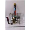 Image 1 : Electric Blanket Controls, Lamp Oil, Over The Door Hanger, Confetti Popper, Tri-Colour Necklace, Vas
