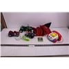 Image 1 : Assorted Children's Toys (Plastic Cars, Fisher-Price Telephone, Misc.)