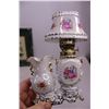 Image 6 : Androck Shish Kebab Set, Heart Shaped Jewelry Box, Rose Pen Ornament, Fancy Kerosene Lamp, Framed Pi