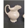 Image 3 : Glazed Pottery Bowl & Water Pitcher