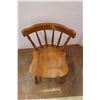 Image 2 : *Wooden Kitchen Chair 31" High x 17" Seat Dia.