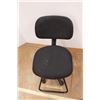 Image 2 : * Office Desk Chair - Adjustable, with Footstool - 30" High x 17" Seat Dia