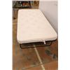 Image 2 : * Folding Metal Cot With Mattress 76" x 38"