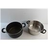 Image 2 : (2) Cooking Pots
