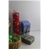 Image 2 : Eastern Wicker Basket and Gift Boxes