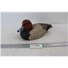 Image 1 : Ducks Unlimited Canada Ornamental Duck "Redhead Decoy" - Artist : Leroy Royer