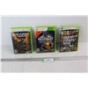 Image 1 : (3) Xbox 360 Games (Gears of War, Battlefield 3, Grand Theft Auto 4)