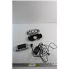 Image 1 : Sony PSP Gaming Console with Accessories and Game Discs - Power On