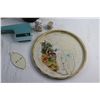 Image 5 : Walt Disney Florida Tray, Vintage Lady Schick Air Dryer, No Smoke Ash Tray - Tested, And Porcelain S
