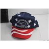 Image 3 : American Flag Wall Decor and Northern Plains USA Cap