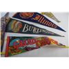 Image 3 : (5) Souvenir Pennants - Grand Canyon, Illinois, Berlington VT., Etc