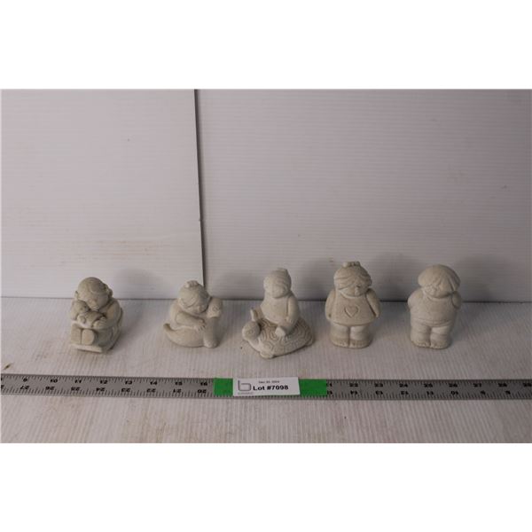 (5) Marbell Stone Art Figures Belgium