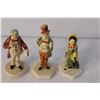 Image 2 : (3) 1946 Micawber Sebastian Figurines - Aunt Betsy, Judge Thatcher, Charles Dickens