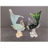 Pair of Venetian Glass Fish Statues