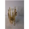 Image 2 : Murano Italy Swung Stretched Glass Decoration 12" Tall