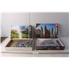 (2) 1000 Piece Puzzles- Complete