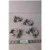 (4) 5/8" High Tensile Power Fist Anchor Shackles