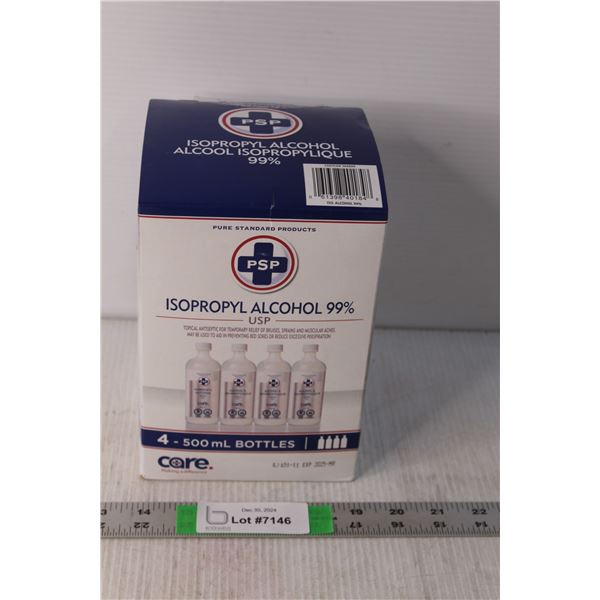 (4) Bottles of Isopropyl Alcohol NIB