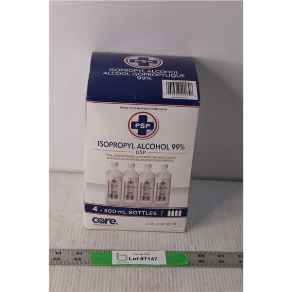 (4) Bottles of Isopropyl Alcohol NIB
