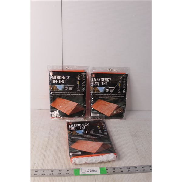 (3) Emergency Tube Tents