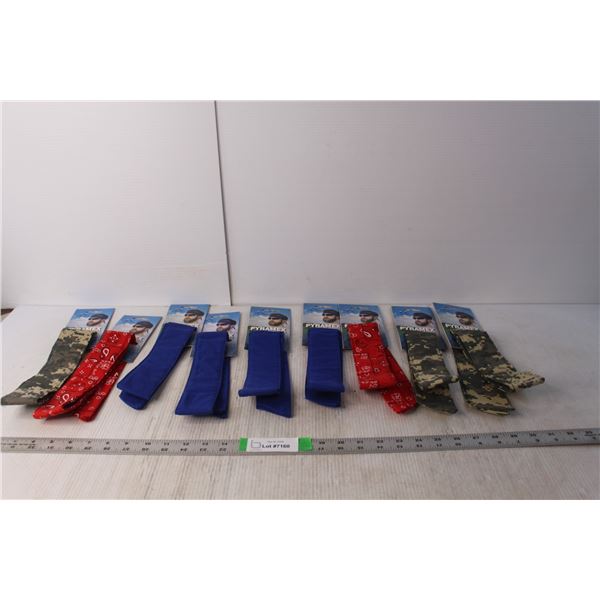 (9) Pyramex Cooling Bandanas