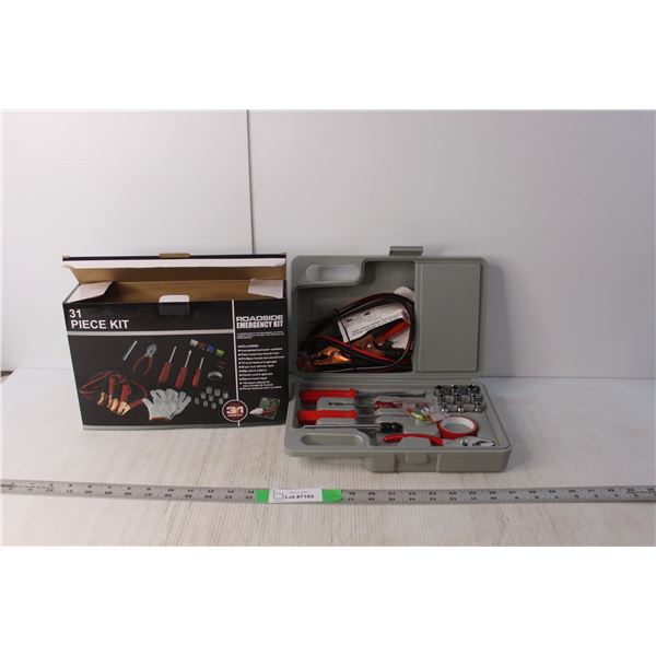 31 Piece Roadside Emergency Kit