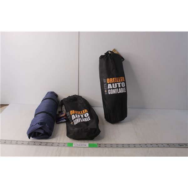 (2) North 49 Self Inflating Pillows