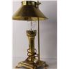 Image 3 : Vintage Orient Express Brass Colored Lamp- Working 20" Tall