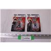 (2) WWE Nano Figurines: AJ Styles & Bray Wyatt - Die Cast Metal Figurines