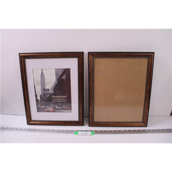 (2) Picture Frames - 12.5" x 16" Outer Dimensions