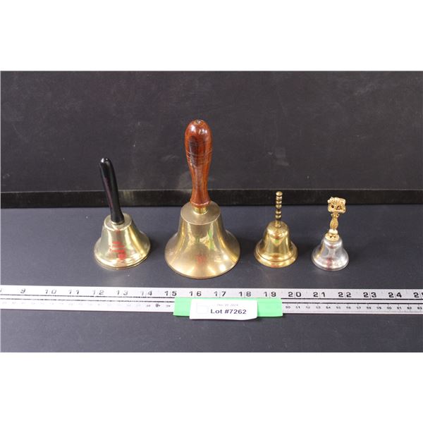 (4) Assorted Bells