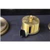 Image 2 : (2) Brass Envelope Holder & Brass Stamp Holder