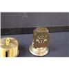 Image 4 : (2) Brass Envelope Holder & Brass Stamp Holder