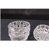 Image 2 : (3) Glass Open Salt Holders