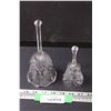 (2) Crystal Bells
