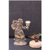 Image 2 : (2) Saint Nick Candle Holders, Hummingbird, Sea Bird Figurine