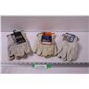 (3) Work Gloves - Size XXL & Large