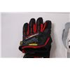 Image 2 : (2) Non-Slip Work Gloves - Size Large & Work Gloves Size Large