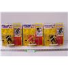 (3) Starting Lineup 1994 Edition Hockey Figures: Mario Lemieux, Steve Yzerman