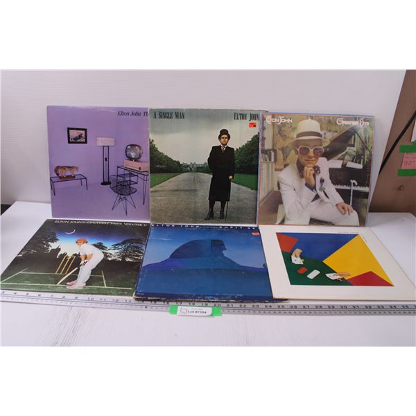 (6) Elton John Records