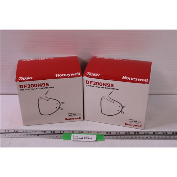 (2) N95 Masks in Boxes