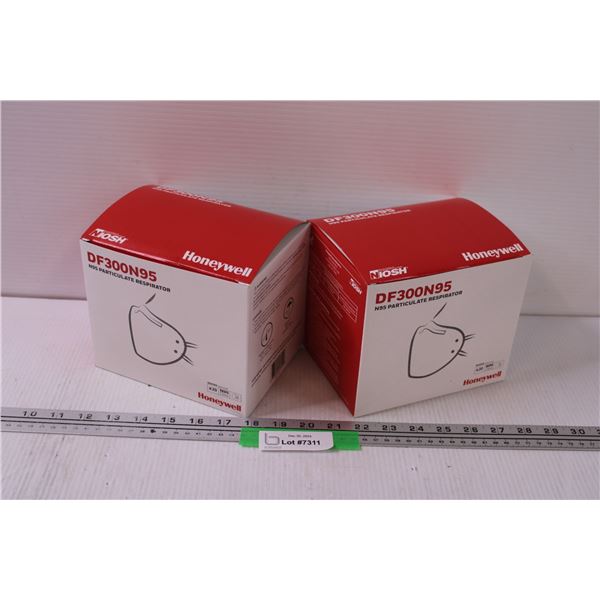 (2) N95 Masks in Boxes