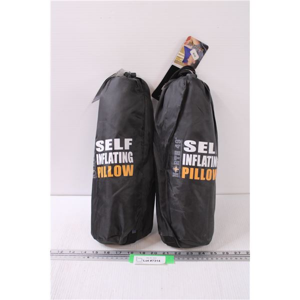 (2) North 49 Self Inflating Pillows