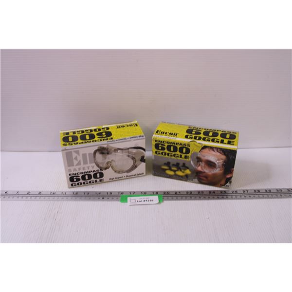 (2) Chemical Safety Goggles