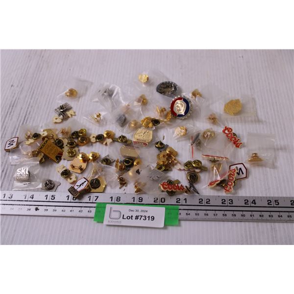 Beer Collector Pins Lot - Various